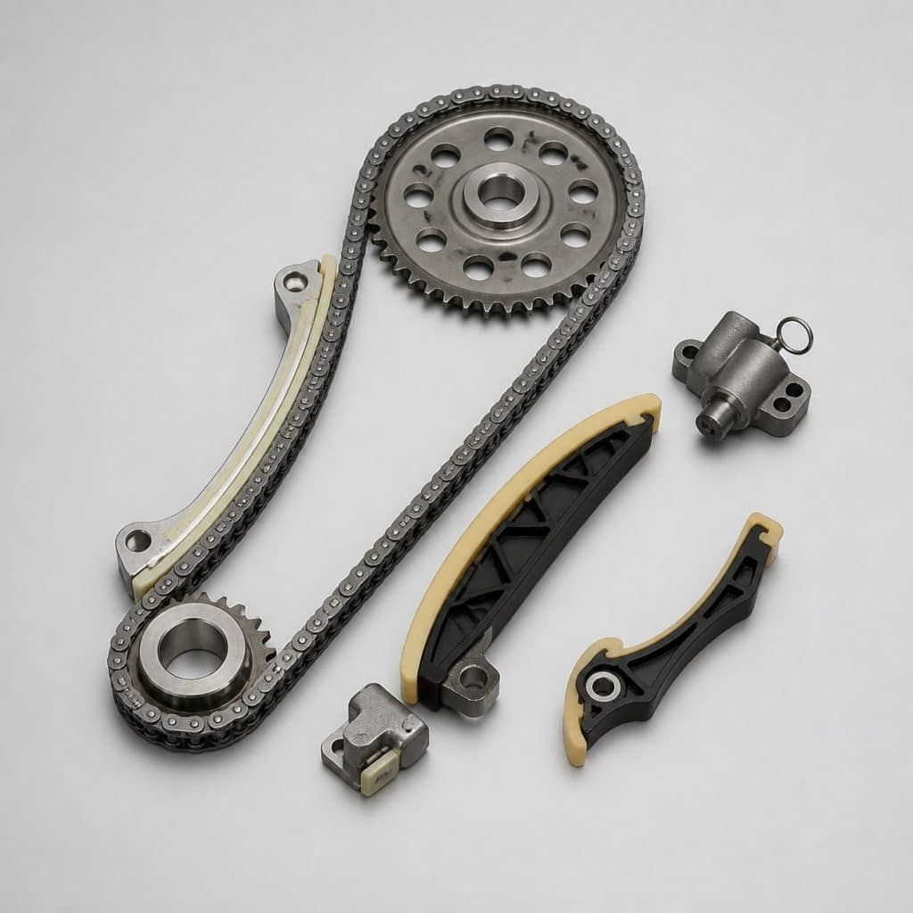 Kit chaîne de distribution, maillons et tendeur