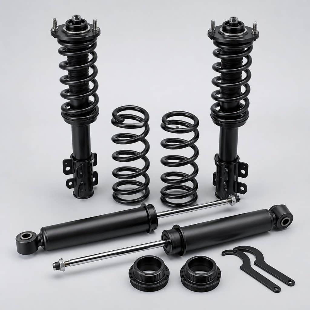 Kit suspension sport, ressorts et amortisseurs