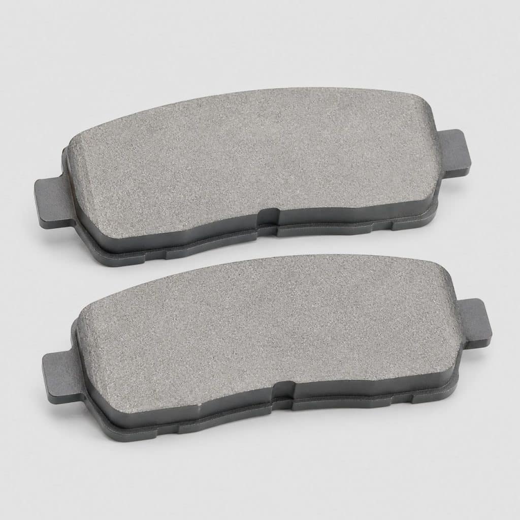 Jeu de plaquettes de frein avant basse poussière